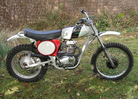 超高品質販売中 BSA B50MX アルミタンク ヴィンテージモトクロス