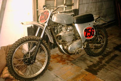 松野屋 キャンバスフラットショルダー BSA B50MX アルミタンク