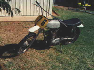Niel Burstons ex BSA B50 T